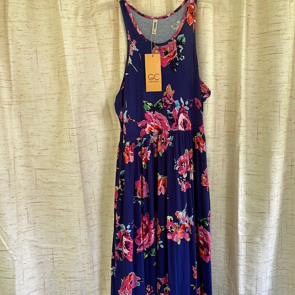 Grecerelle Junior's Womens Maxi Dress NWT Large